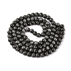 Colliers de perles en verre imitation œil de tigre&nbsp;GLAA-Q106-03A-B01
