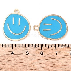 Pendentifs d'émail en alliage&nbsp;PALLOY-S192-03G-07