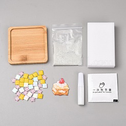 Kit para hacer posavasos de mosaico casero&nbsp;TH-CBAB785-01J