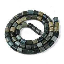 Нити бусин из натурального нефрита шушан G-T141-91A