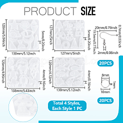 Наборы для изготовления сережек на тему океана своими руками&nbsp;DIY-UN0007-80