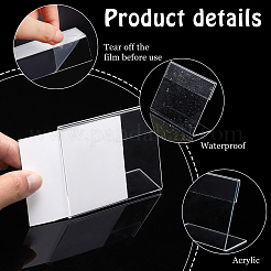 12шт 6-х стилевая акриловая настольная рамка для карточек&nbsp;AJEW-PH0003-69