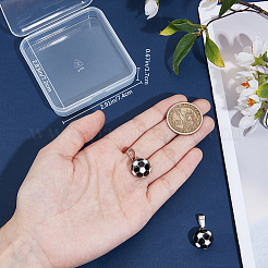 2 шт. эмалированные подвески из нержавеющей стали 304&nbsp;FIND-BBC0003-89