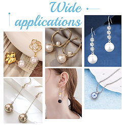 80 шт. подвески-булавки с чашечкой из нержавеющей стали 201 STAS-UN0054-52