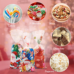 40 Stück 4 Stile Weihnachtsthema OPP selbstklebende Keks- und Snack-Verpackungsbeutel&nbsp;CON-TAC0010-90A