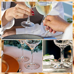 Наборы для самостоятельного изготовления подвесок для винных бутылок и бокалов&nbsp;DIY-BC0005-34