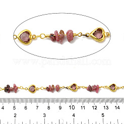 Латунные соединительные цепи ручной работы&nbsp;CHC-L053-04G-02