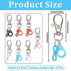 Clip porte-stylo en silicone&nbsp;FIND-CP0002-84B