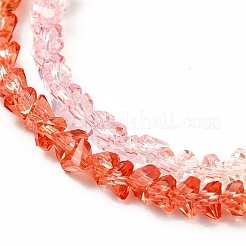 Chapelets de perles en verre transparent&nbsp;GLAA-H023-02K