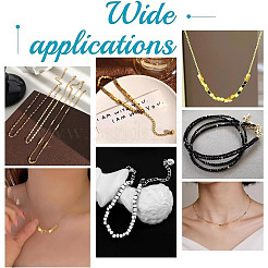 60 шт. 6 стиля 304 нержавеющая сталь разделительные бусины&nbsp;STAS-GO0001-18