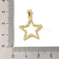 Подвески в форме сердца из латуни&nbsp;KK-G504-24D-G