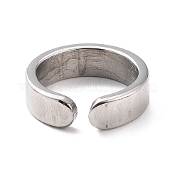 女性用ナンバーリング  304ステンレススチールエナメルカフ指輪  NUM。8  usサイズ6 3/4(17.1mm)&nbsp;RJEW-C016-01H-P