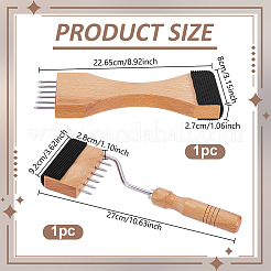 2 шт. 2 стиля стальной ткацкий гребень для ткацкого станка&nbsp;AJEW-NB0008-25