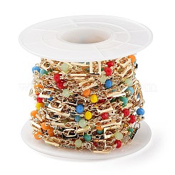 Латунные прямоугольные звенья ручной работы&nbsp;CHC-R135-01G