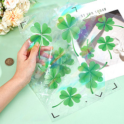 ПВХ водонепроницаемая декоративная наклейка для витрины DIY-WH20007-17A