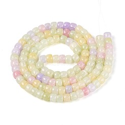 Perles de verre craquelé cuites au four&nbsp;DGLA-N019-02A-05