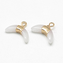 Натурального белого нефрита подвески&nbsp;X-G-Q494-40E