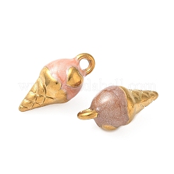 Подвески из нержавеющей стали 304 с эмалью&nbsp;STAS-I346-25G-07