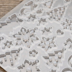 Рождественские темы силиконовые Молды для подвесок своими руками SIMO-L002-02A