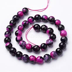 Природные пожары треск агат бисер нитей G-D210-10mm-M1