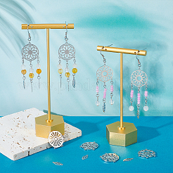 Наборы для самостоятельного изготовления подвесных сережек для люстры DIY-UN0003-50