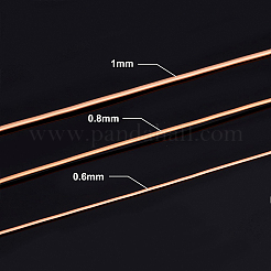 3 рулон 3-х видов круглой медной проволоки для рукоделия CWIR-BC0006-16