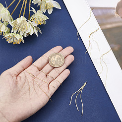 12 шт. 3 стильных латунных цепочки с кисточками большие подвески KK-SC0003-20