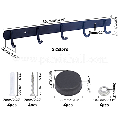 2 juego de ganchos para colgar en la pared de acero inoxidable 304&nbsp;HJEW-GA0001-07