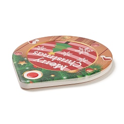 Рождественские фарфоровые подставки&nbsp;LS-HOUS-D001-01C