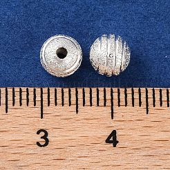 Cremagliera perle di ottone di placcatura&nbsp;LS-KK-Z055-01S-02