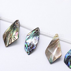 Природные пауа бусы нити SSHEL-J047-13