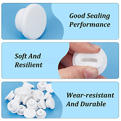 35 шт. 7 стили силиконовых заглушек для отверстий&nbsp;AJEW-OC0005-66