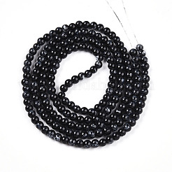 Выпечка окрашенные стеклянные бусины пряди&nbsp;DGLA-N003-4mm-A10