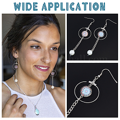 Набор для самостоятельного изготовления круглых сережек-капель DIY-UN0004-10