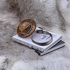 1шт кожаный шнур браслеты-кнопки BJEW-CL0001-01