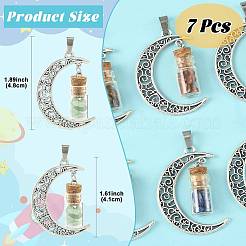 7 шт. подвески из лунного сплава&nbsp;PALLOY-FS00069