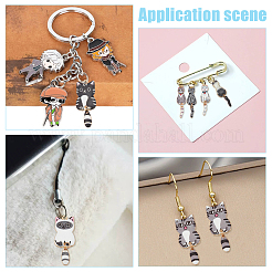 32шт 8 стиля подвески из сплава с эмалью&nbsp;FIND-WR0012-14