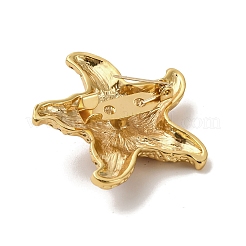 Сплав горный хрусталь брошь&nbsp;LS-JEWB-K027-03G