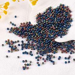 5 нить 5 цвета гальванические стеклянные бусины нити EGLA-SZ0001-14