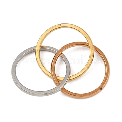 Anillos de dedo entrelazados de acero inoxidable 201 con forma de trinidad&nbsp;FS-WG6776A-02
