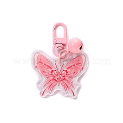アクリルキーホルダー  蝶  ショッキングピンク  7cm&nbsp;PW-WG57199-01