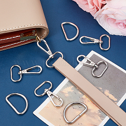 Поворотные застежки-клешни омара из сплава FIND-BBC0003-78B-P