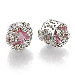 Бусины из сплава и страза PALLOY-T048-10P