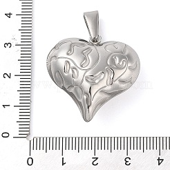 Pendentifs en acier inoxydable 304 anti-ternissement&nbsp;STAS-R229-06P