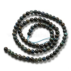 Perline Chrysocolla naturale fili&nbsp;G-A219-A04-01