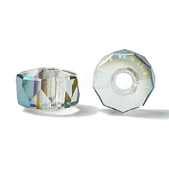 Прозрачный Electroplate стеклянные бусины&nbsp;GLAA-K064-10A-HP01