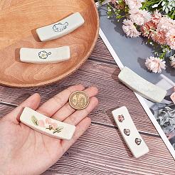 5шт керамическая подставка для палочек для еды 5-х видов DJEW-CP0001-38B