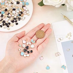 Наборы для украшения ногтей из сплава и эмали 120 шт.&nbsp;MRMJ-SC0001-06