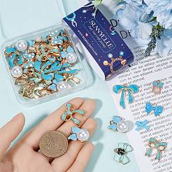 54шт 9 стиля подвески из сплава с эмалью&nbsp;ENAM-SC0005-87