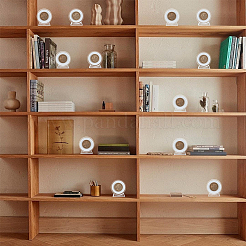 Прозрачные акриловые подставки для монет ODIS-WH0038-82